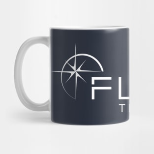 FlareTX All White Logo Mug